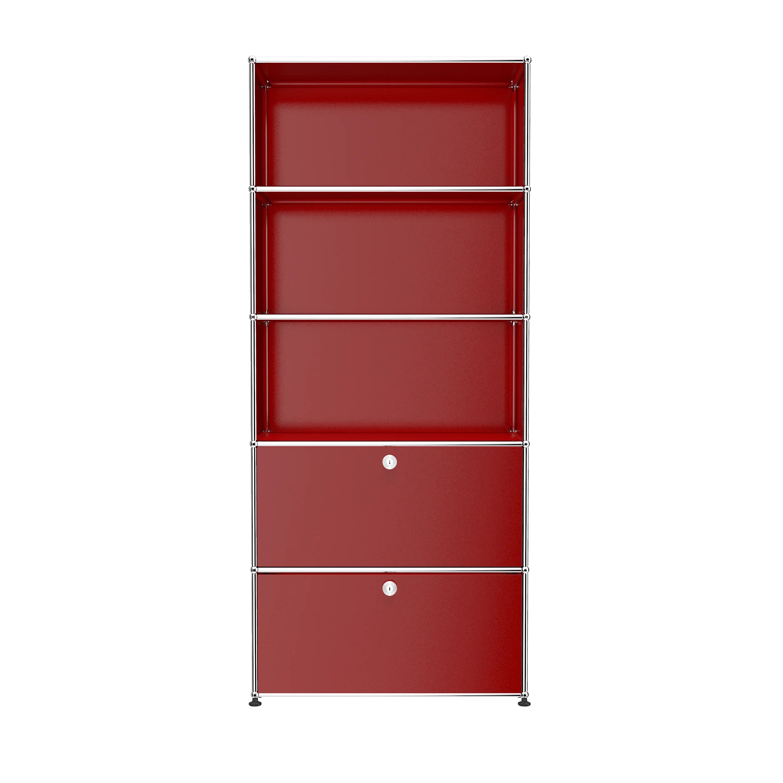 USM Haller R1 kast rood keuken woonkamer
