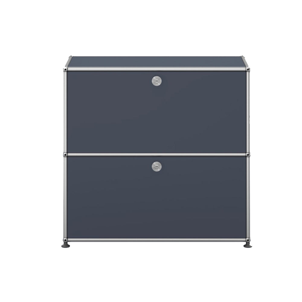USM Haller S2.35 kast donkergrijs