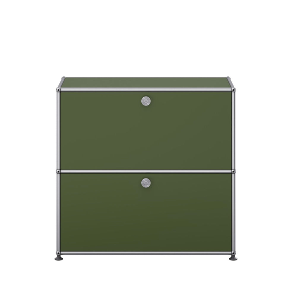 USM Haller S2.35 kast olijfgroen