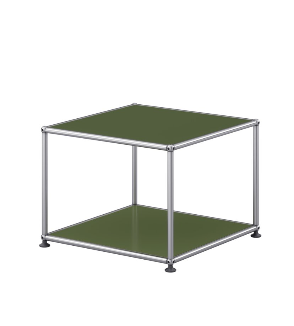 USM Haller bijzettafel M22 olijfgroen