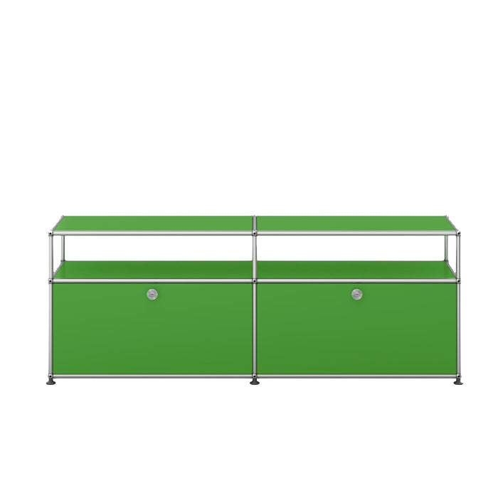 USM Haller tv-meubel groen woonkamer