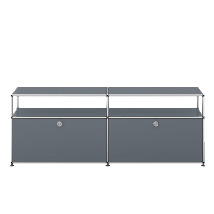 USM Haller tv-meubel grijs woonkamer
