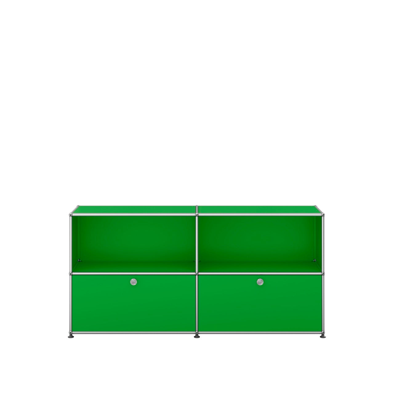 USM Haller QS_C2 sideboard met klepdeuren groen