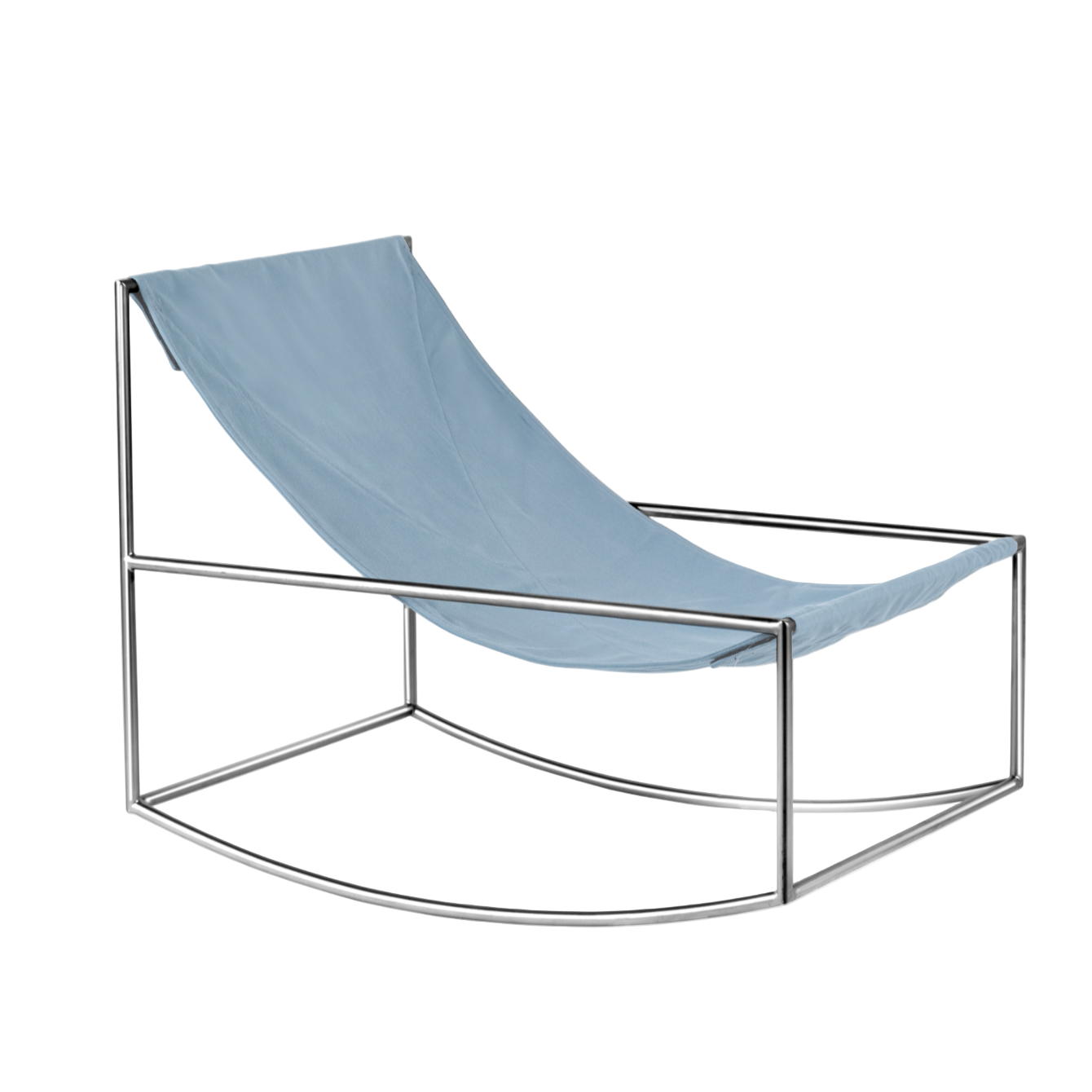 Valerie Objects Rocking chair stainless steel