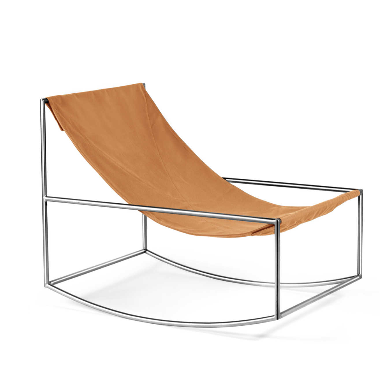 Valerie Objects Rocking chair stainless steel