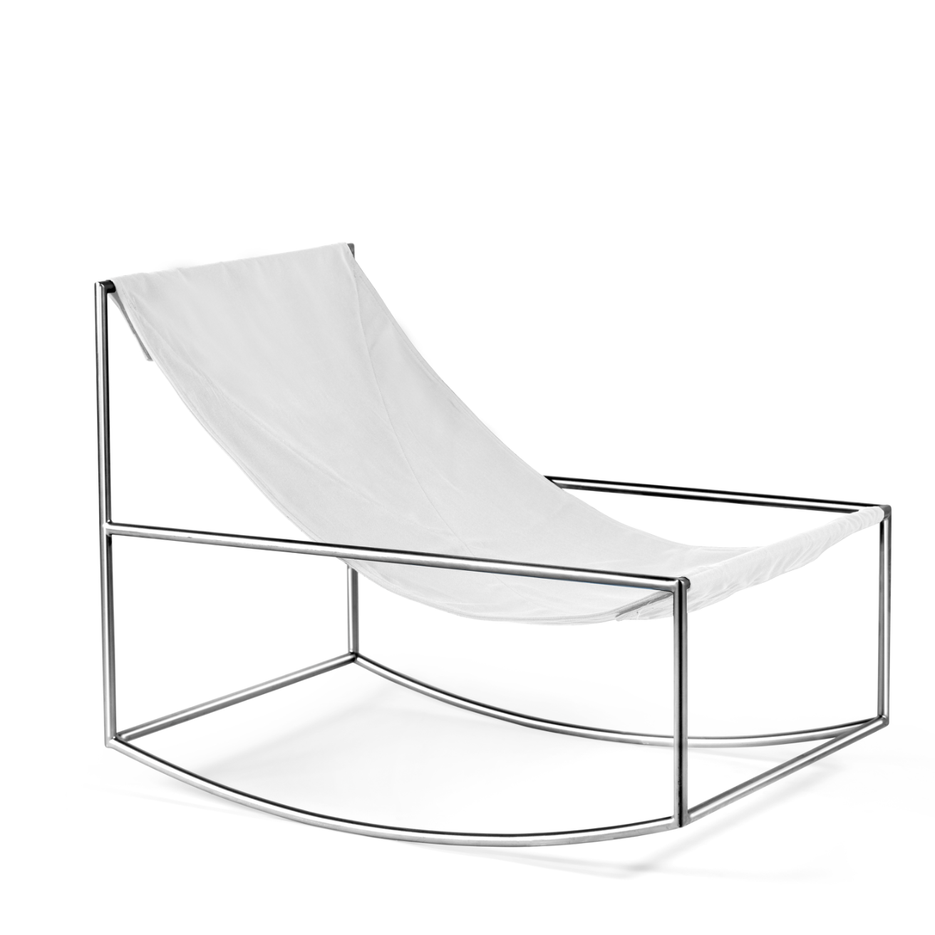 Valerie Objects Rocking chair stainless steel