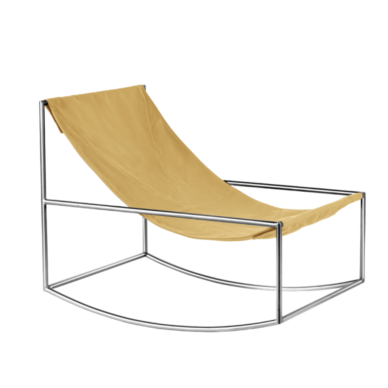 Valerie Objects Rocking chair stainless steel