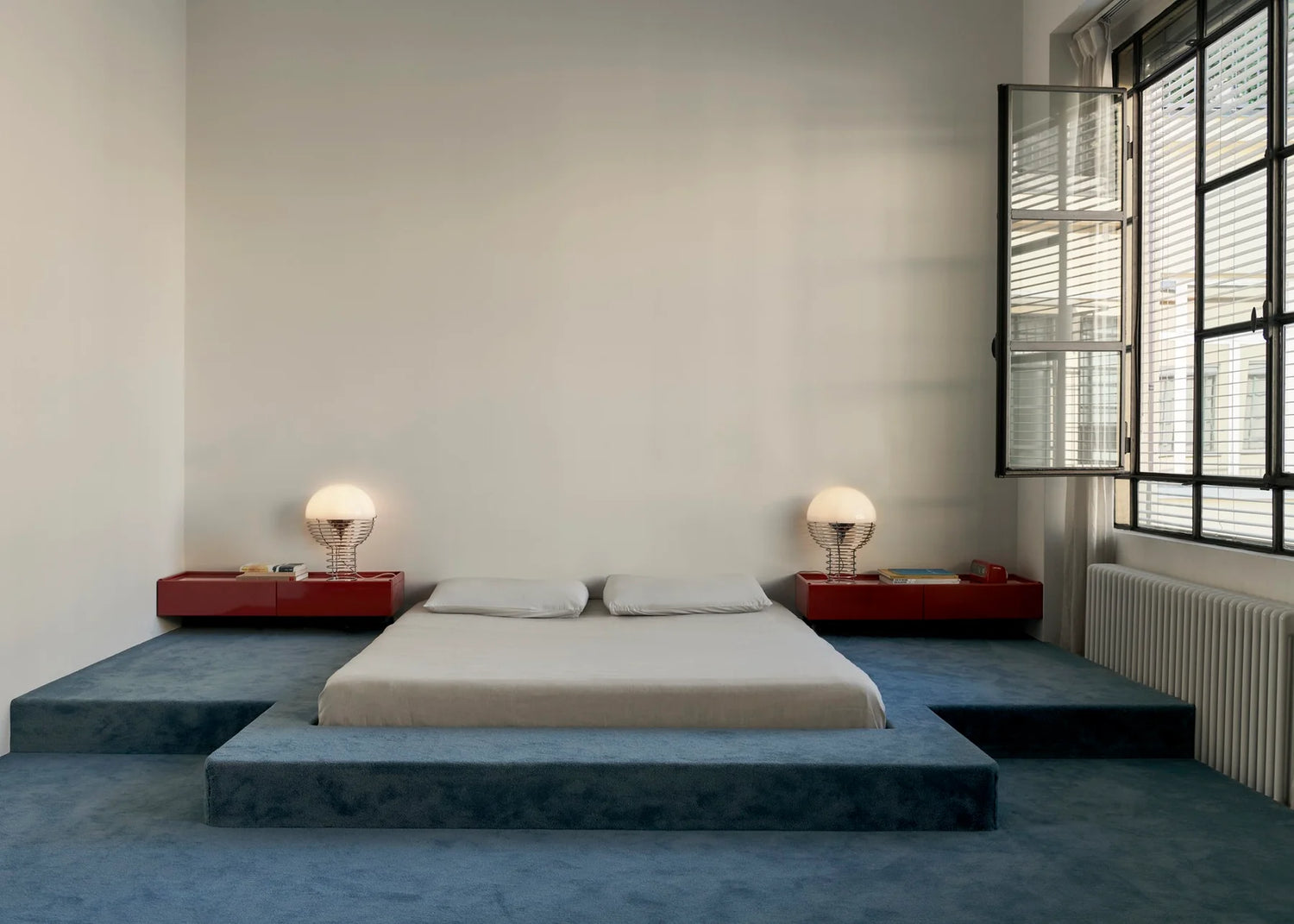 Verpan wire lamp wit