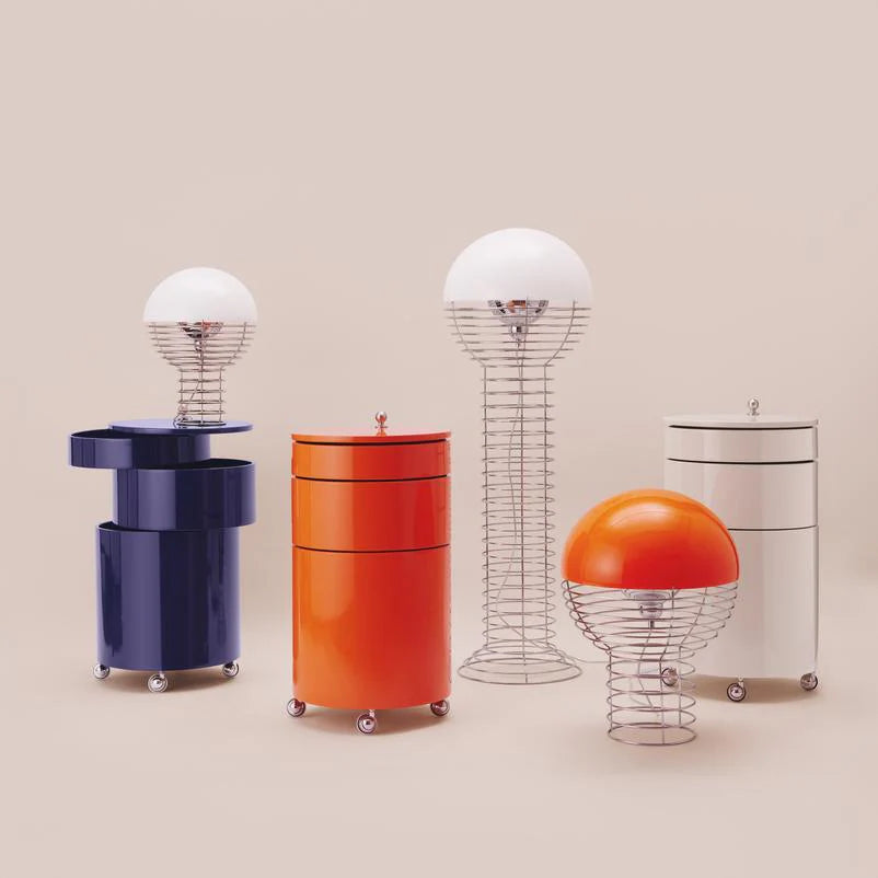 Verpan Wire tafellamp Ø40