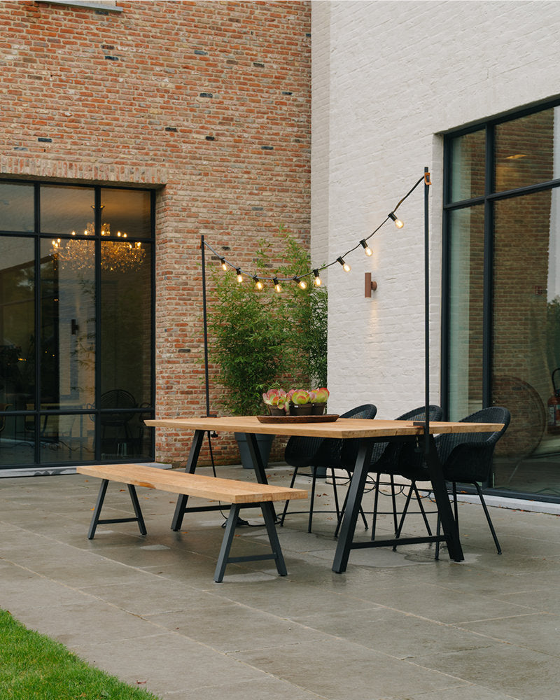 Vincent Sheppard Matteo dining bench outdoor