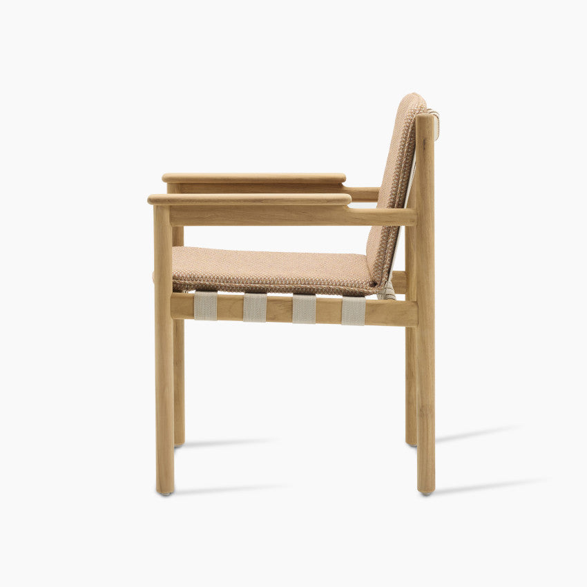 Vincent Sheppard Oda outdoor Dining chair zijaanzicht