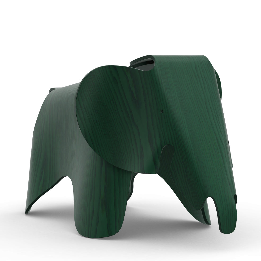 Vitra Eames Elephant Plywood donkergroen
