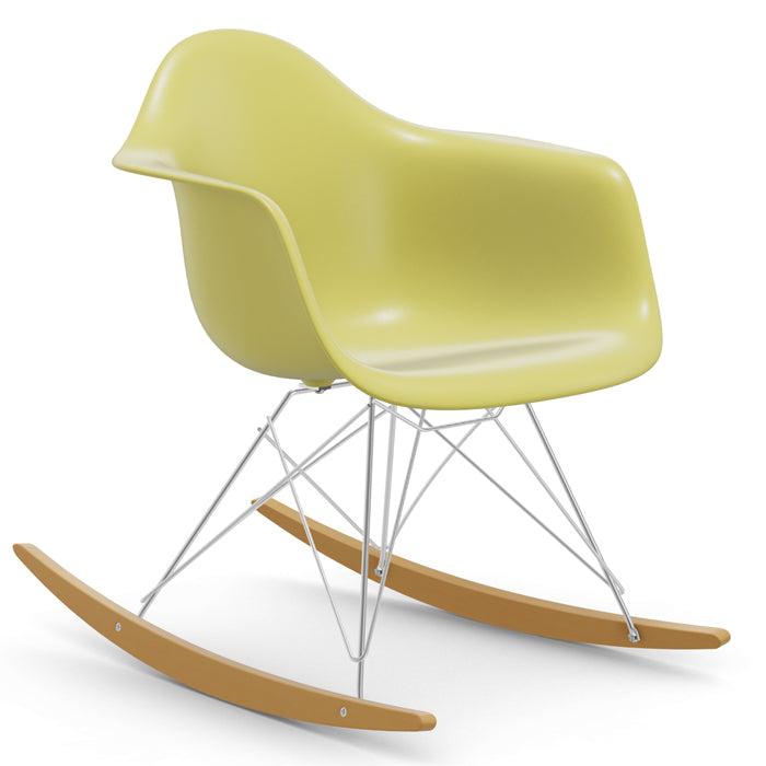 Vitra Eames RAR re Schommelstoel esdoorn goud