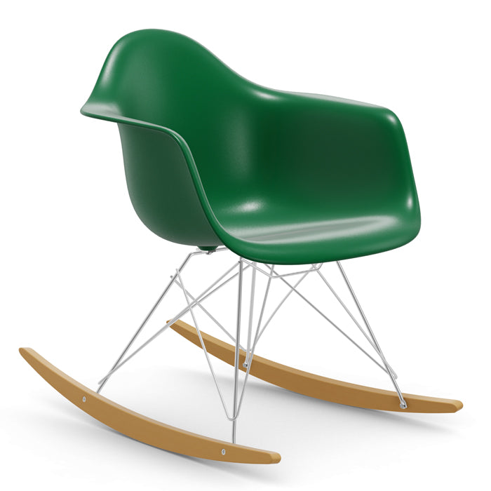 Vitra Eames RAR re Schommelstoel esdoorn goud