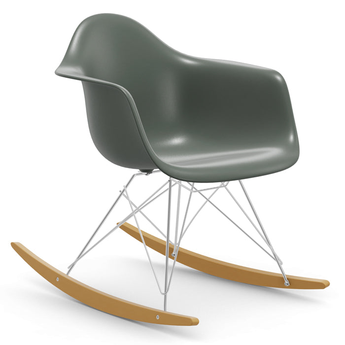 Vitra Eames RAR re Schommelstoel esdoorn goud