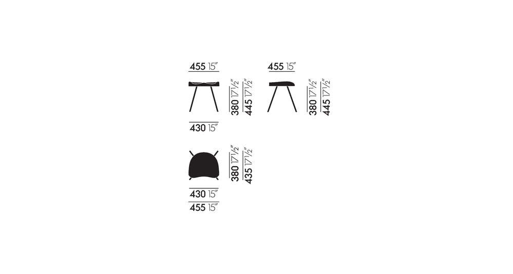 Vitra-tabournetn307-specs
