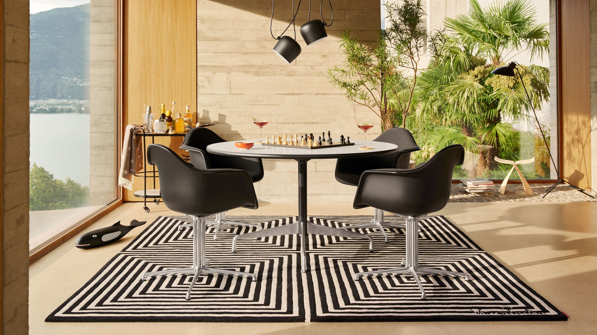 Vitra Eames plastic armchair RE DAL-3