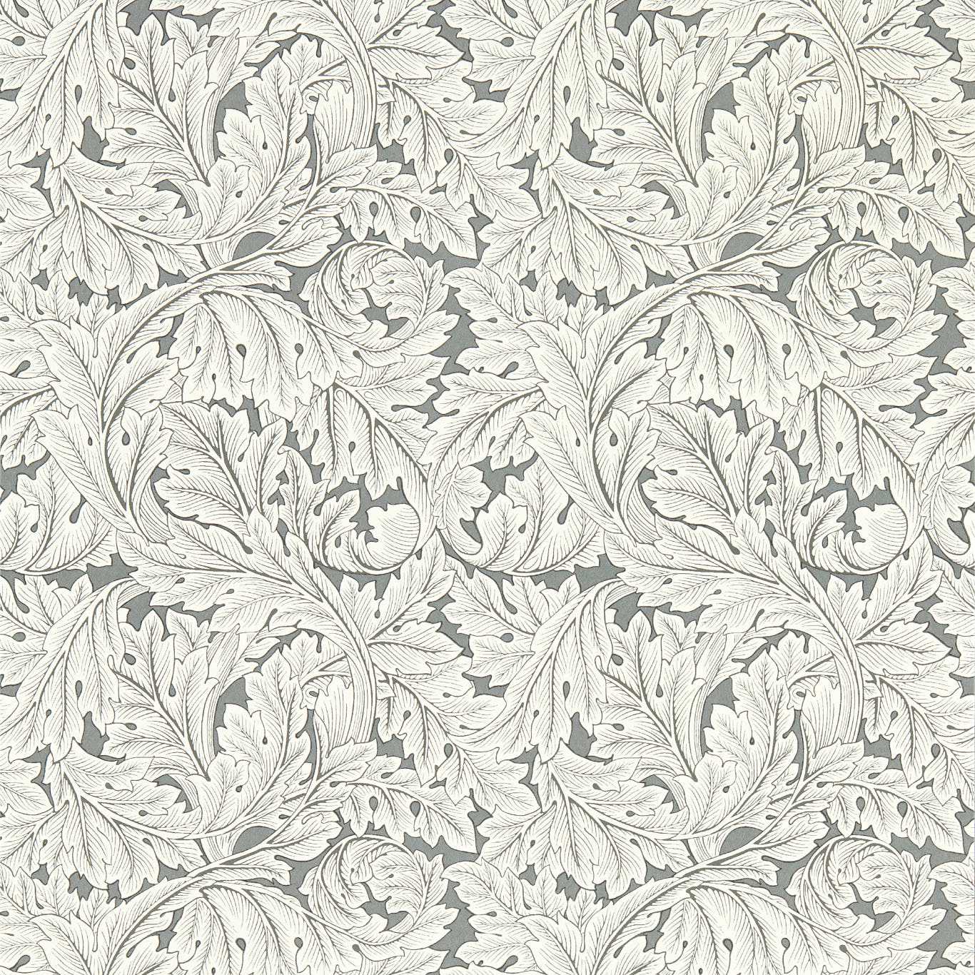Clarke & Clarke behang Acanthus Slate W0175/02