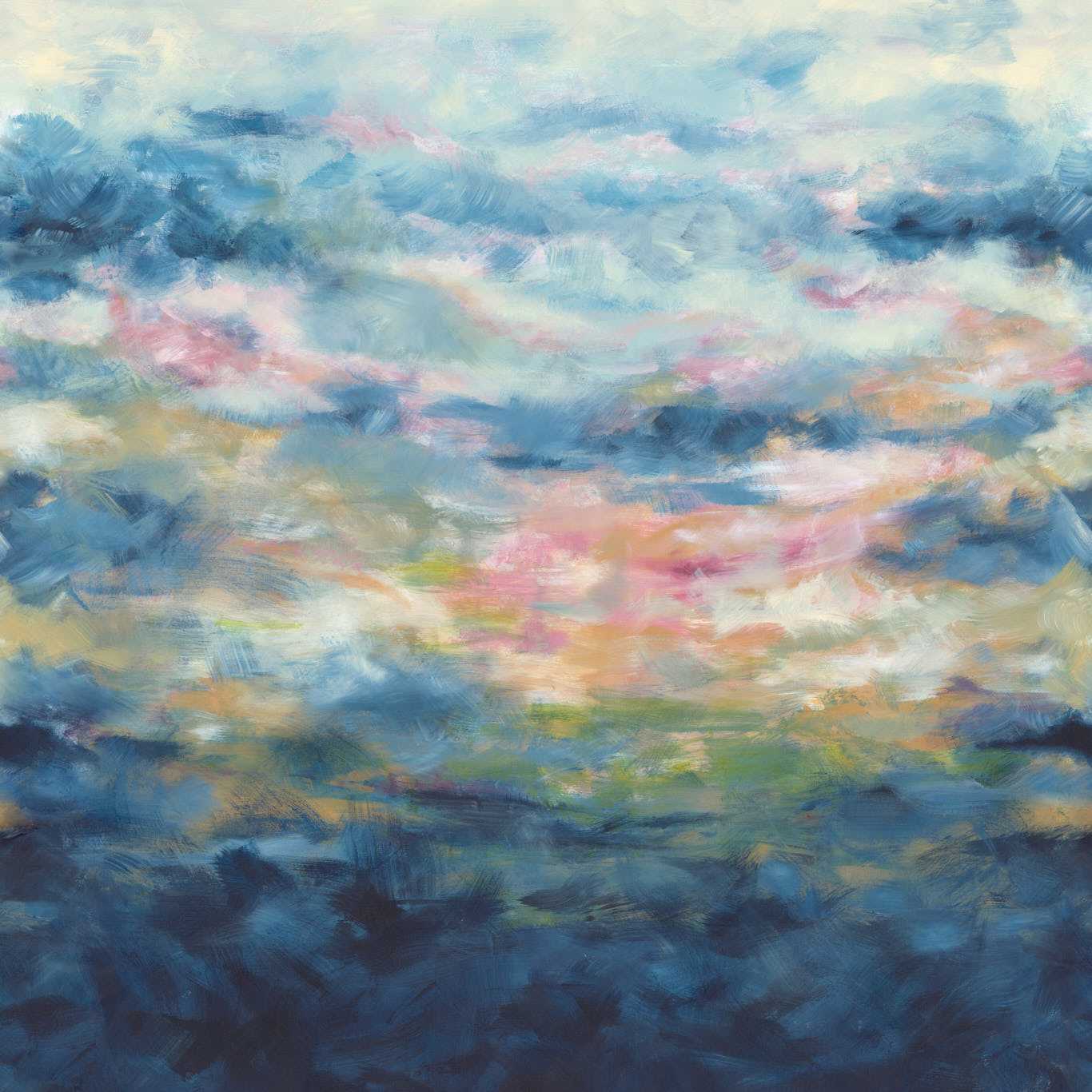 Clarke & Clarke paneelbehang Nairobi Sunset W0188/01