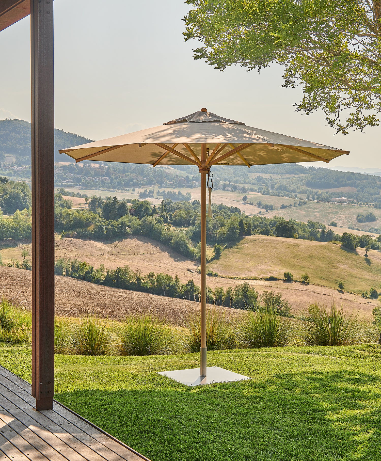 Weishäupl Klassiek parasol Uni color