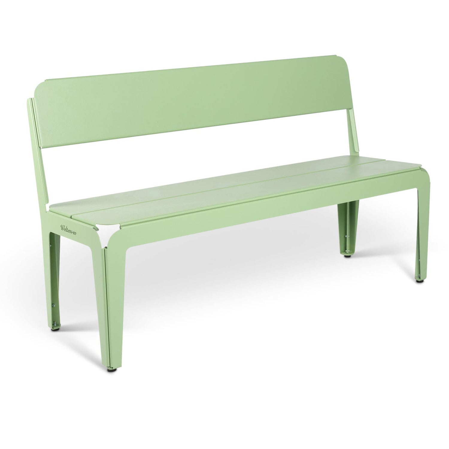 Weltevree Bended Bench tuinbank met rugleuning