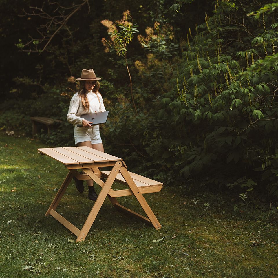 Weltevree opvouwbare picknicktafel