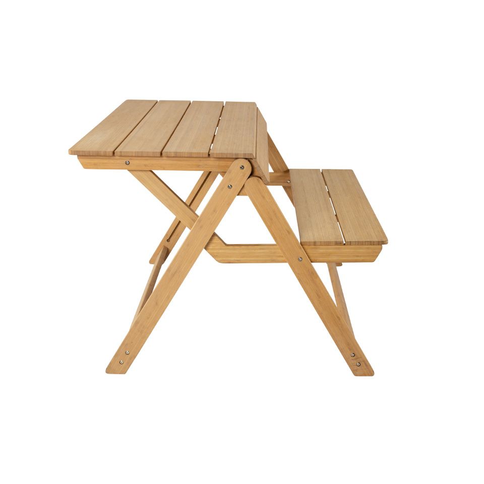 Weltevree opvouwbare picknicktafel zijkant