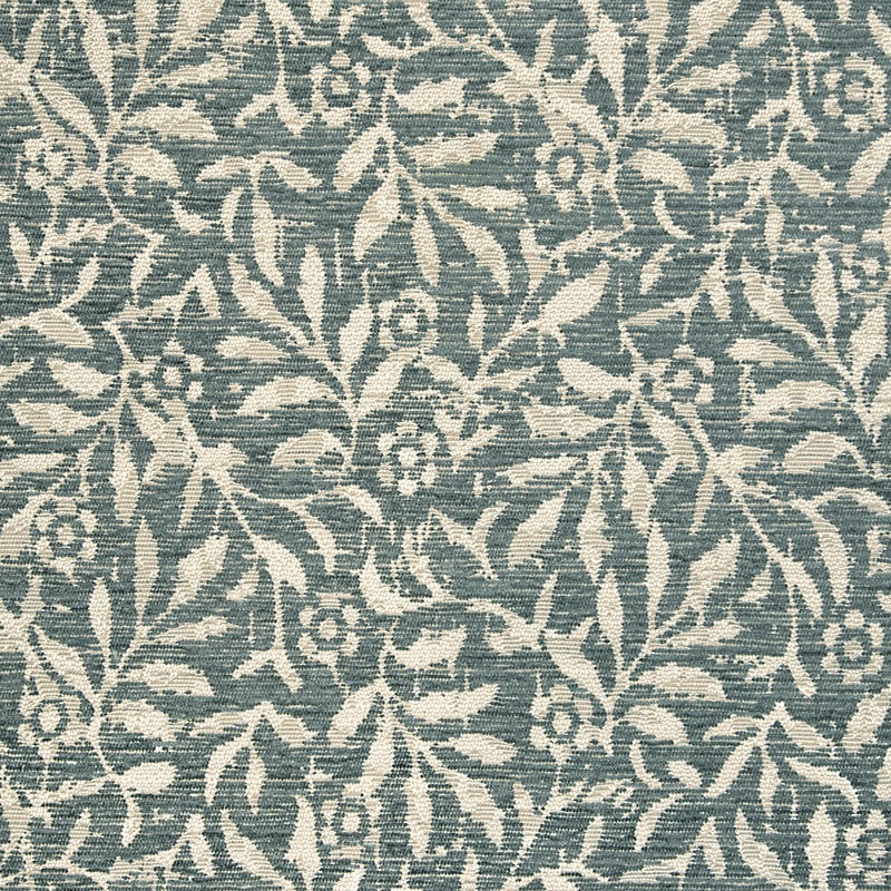 Lauritzon stof William kleur 5 bloemen jacquard bekledingsstof per meter