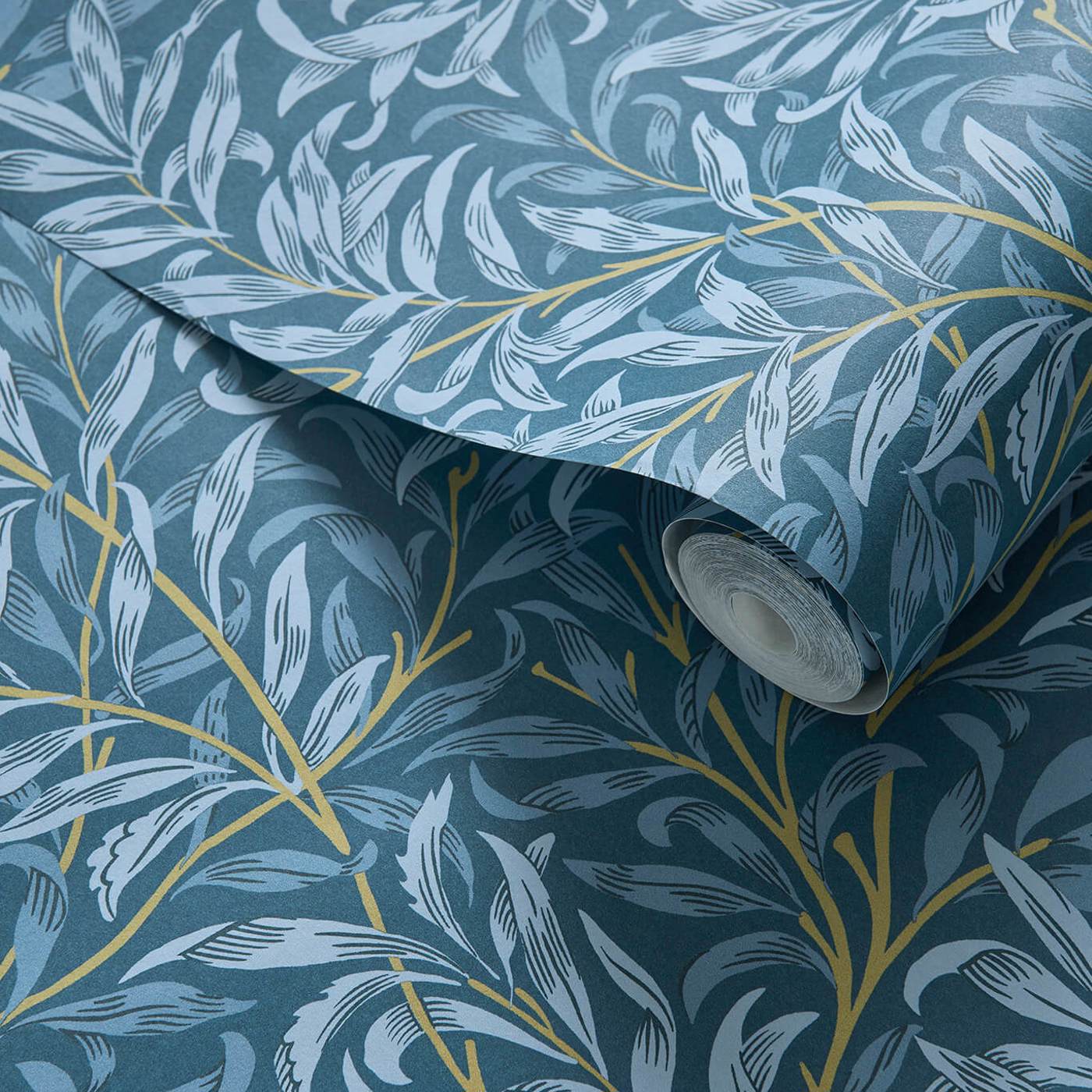 Clarke & Clarke behang Willow Boughs Denim W0172/01
