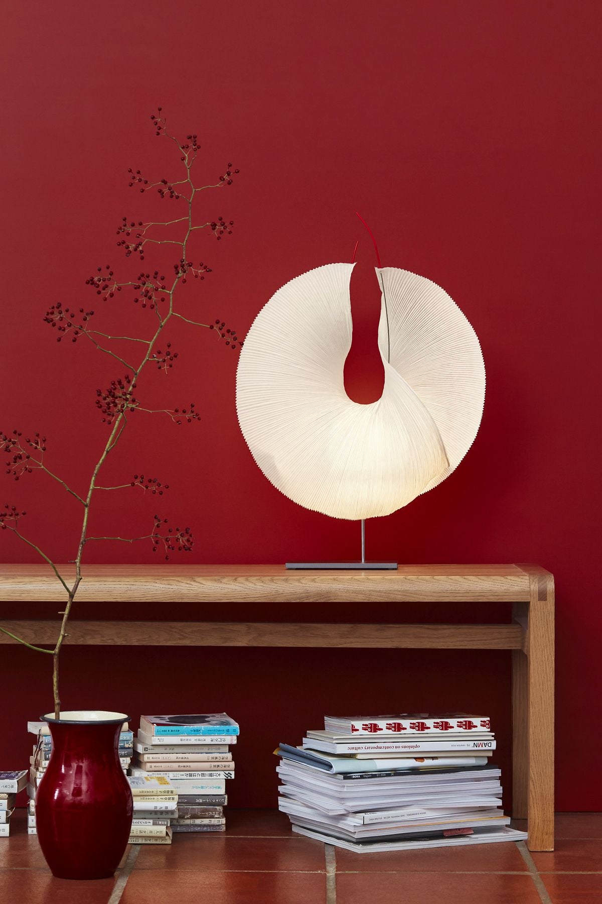 Ingo Maurer Yoruba Rose tafellamp