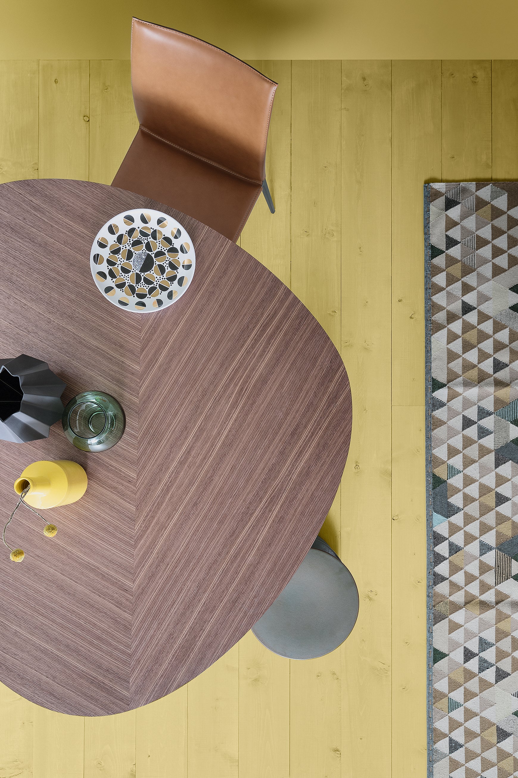 Zanotta Tweed eettafel