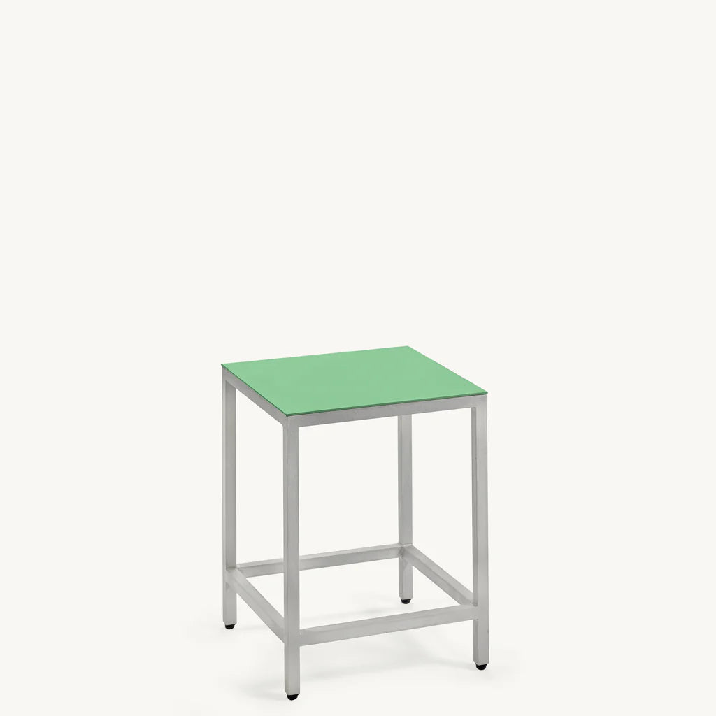Valerie Objects Alu bar stool groen small