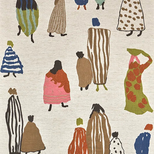 Pierre Frey behang Bedouins Multicolore FP15500