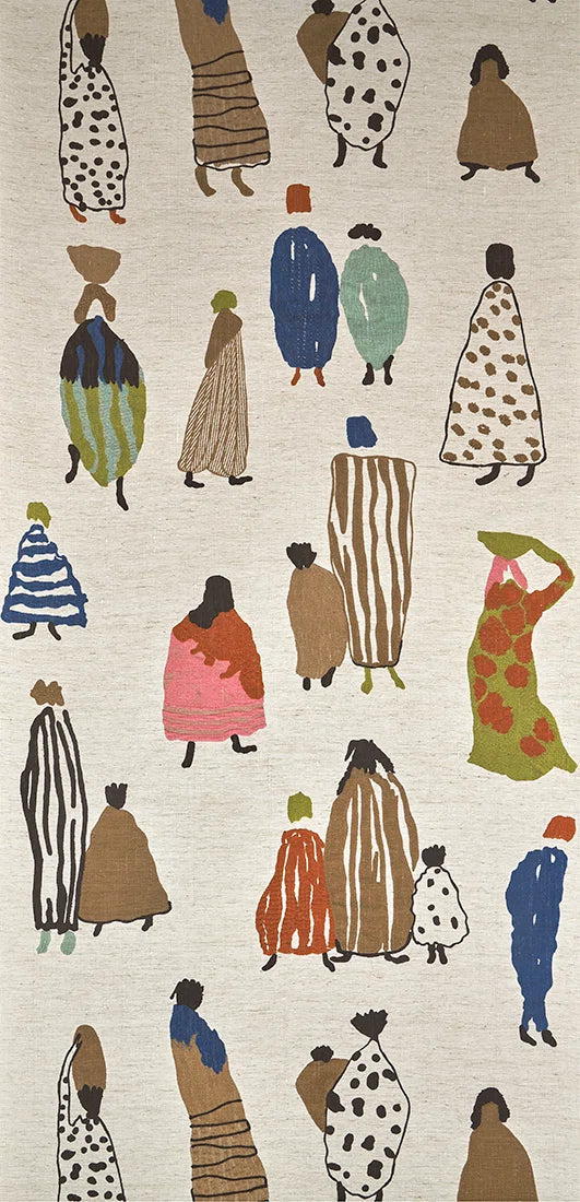 Pierre Frey behang Bedouins Multicolore FP15500