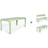 Weltevree Bended table 180 + benches