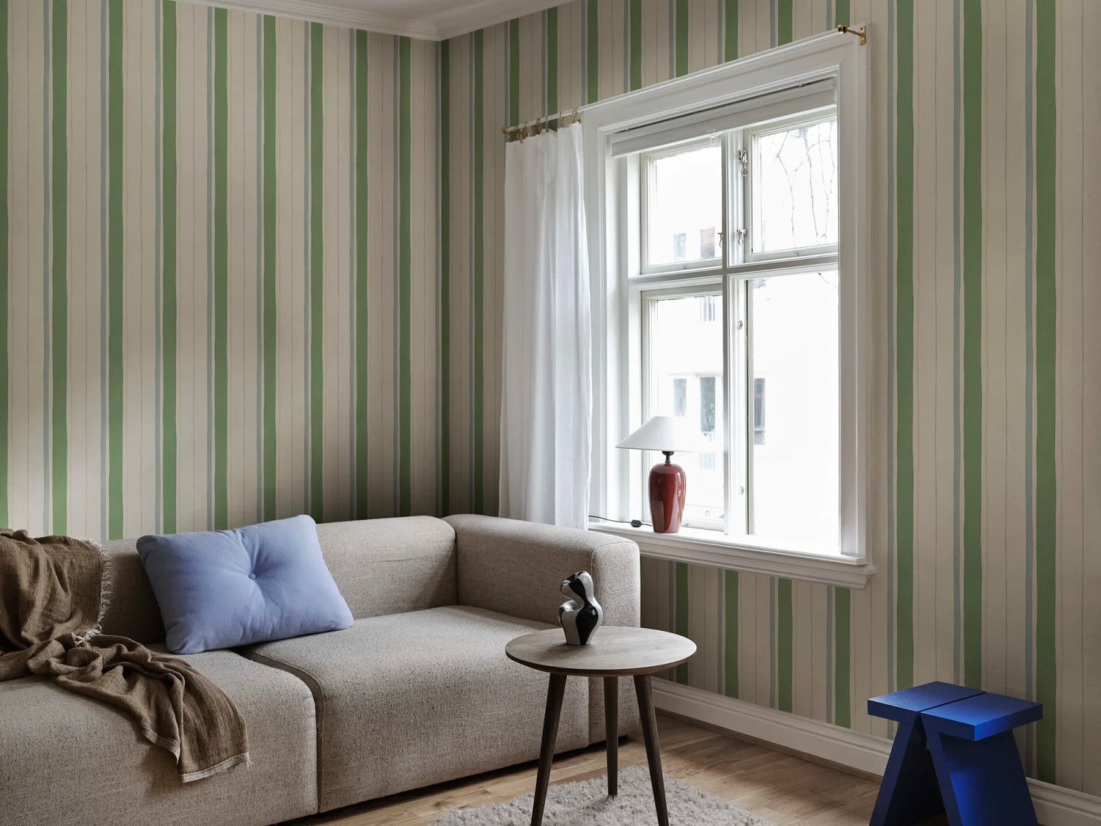 Sandberg mural behang Billie Green S10554