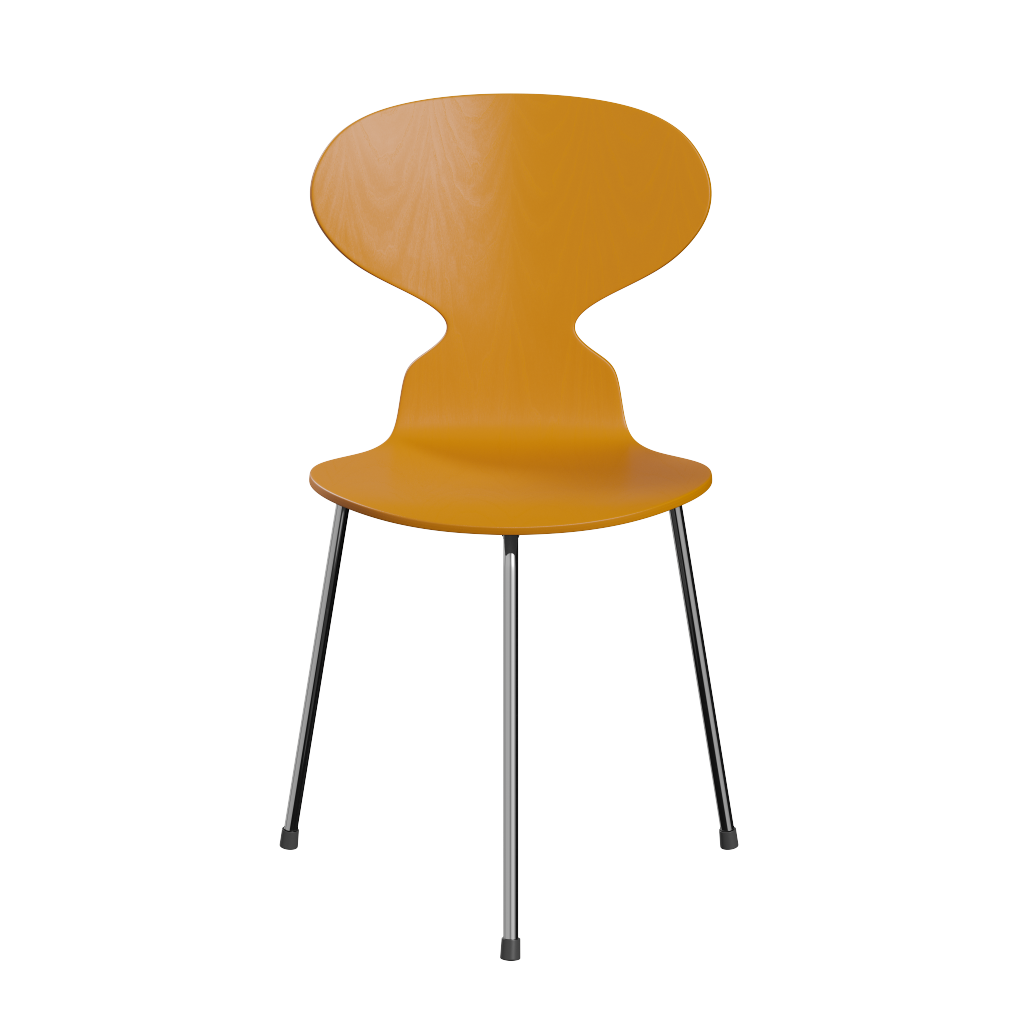 Fritz Hansen the Ant 3100 chair burnt yellow, geel