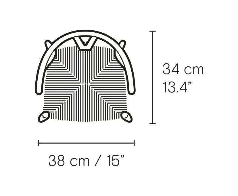 Carl Hansen & Son Wishbone Stoel CH24 - Kids edition