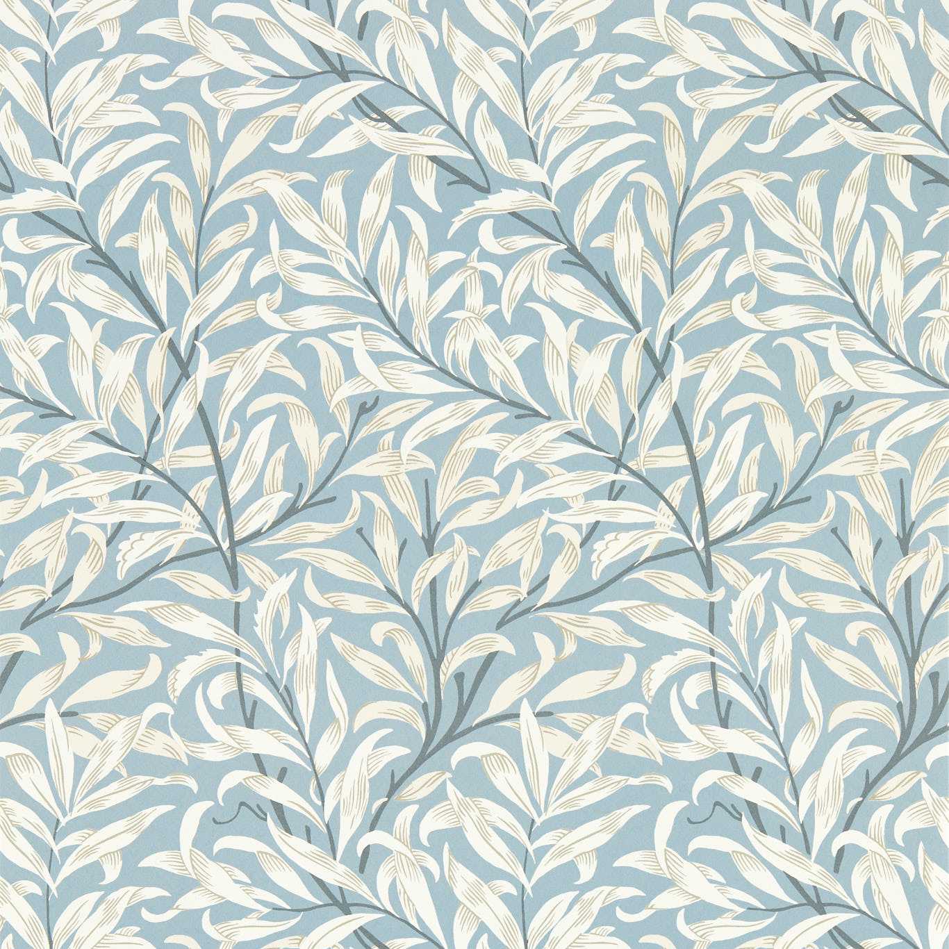 Clarke & Clarke behang Willow Boughs Dove W0172/02