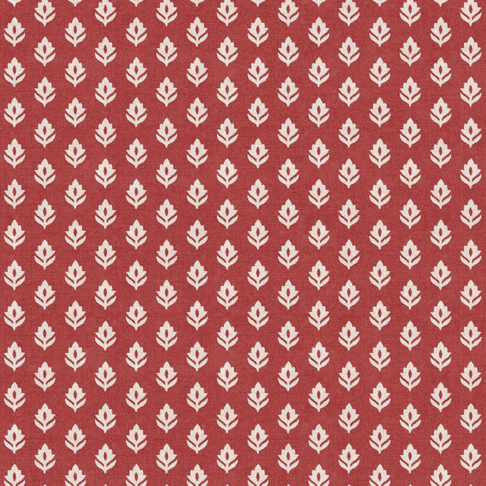 Coordonné behang Clover Vermillion B00312