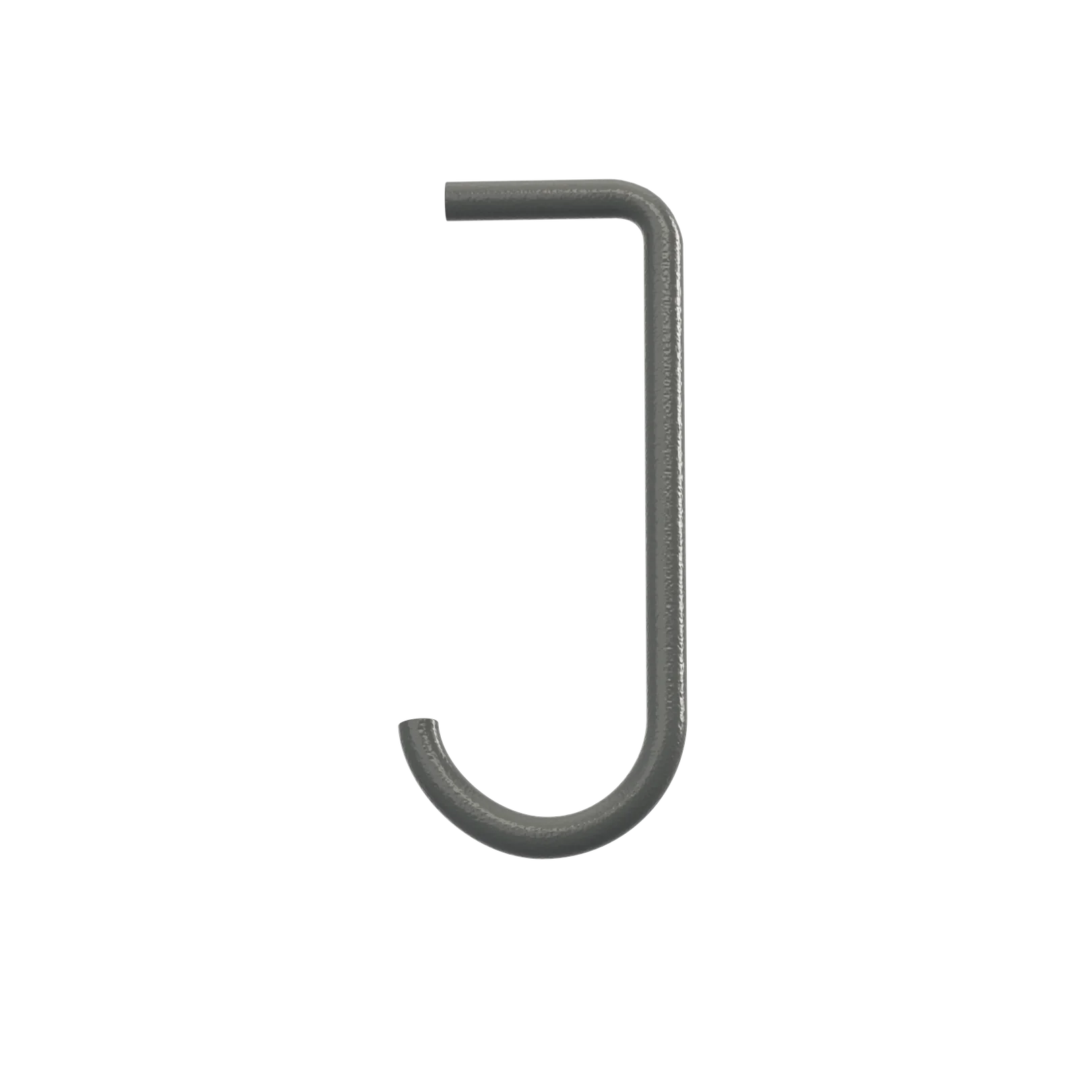 String hooks for metal shelves