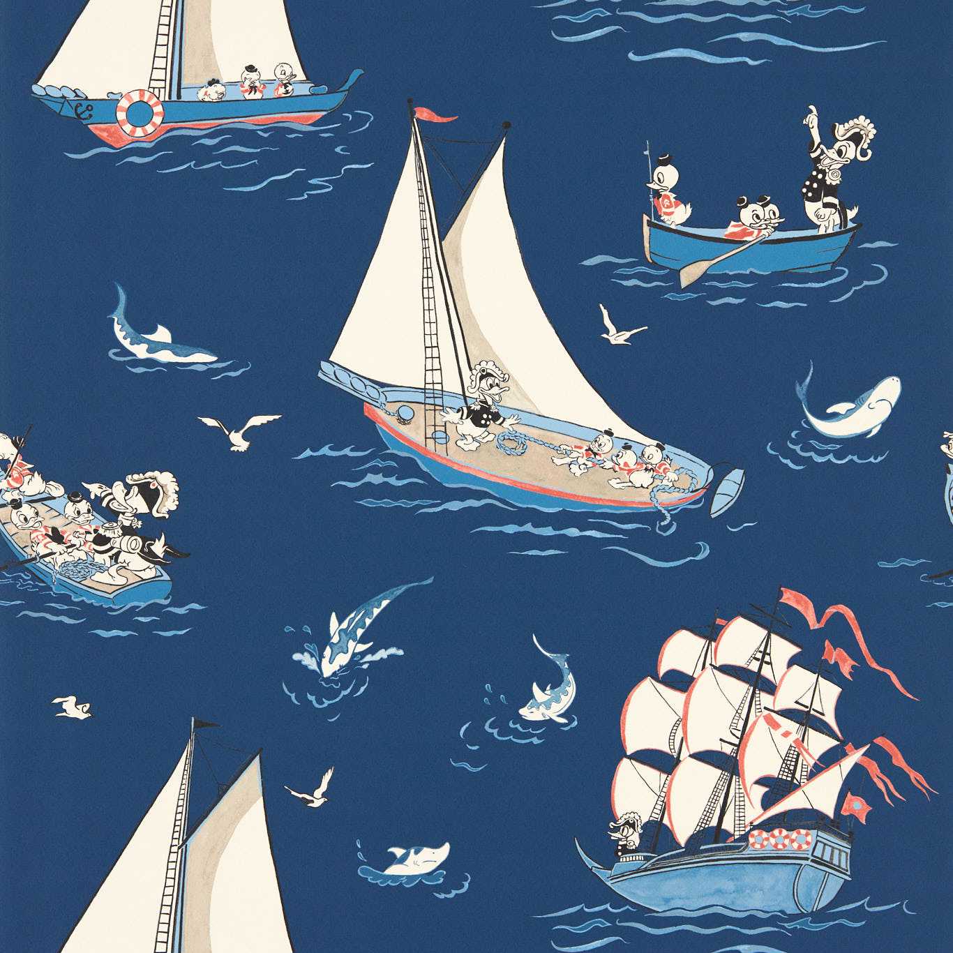 Sanderson x Disney Donald Nautical Night Fishing 217283