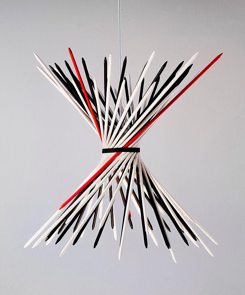 Ingo Maurer pic-a-stic hanglamp