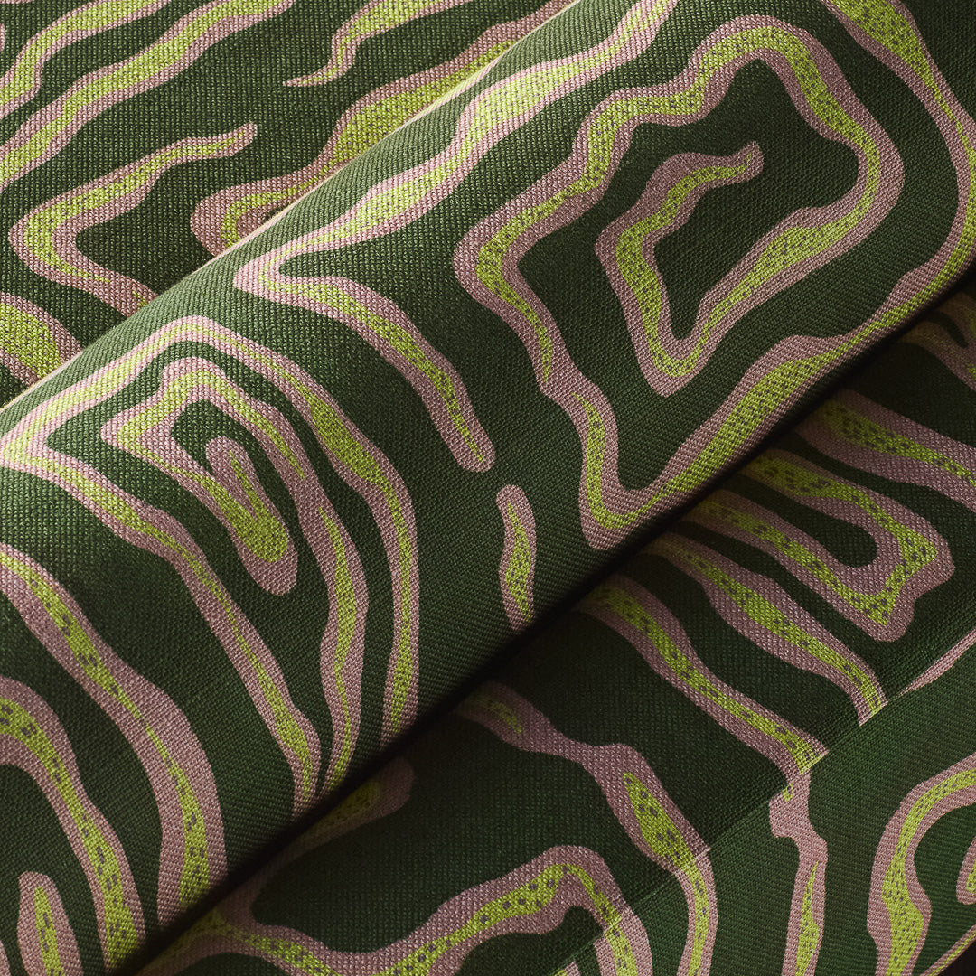 Dusty Deco V Daybed Beaten Track Green stof