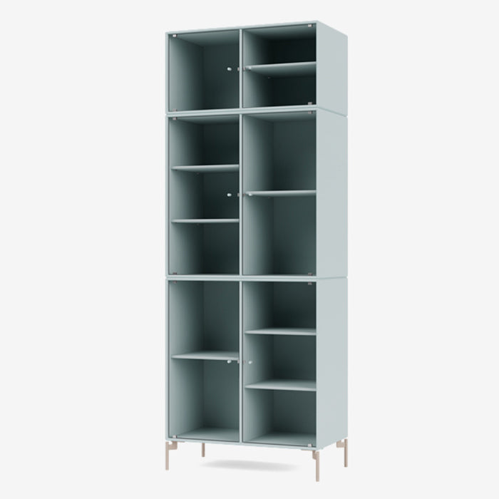 Montana Ripple 4 Vitrine cabinet flint/l lichtblauw