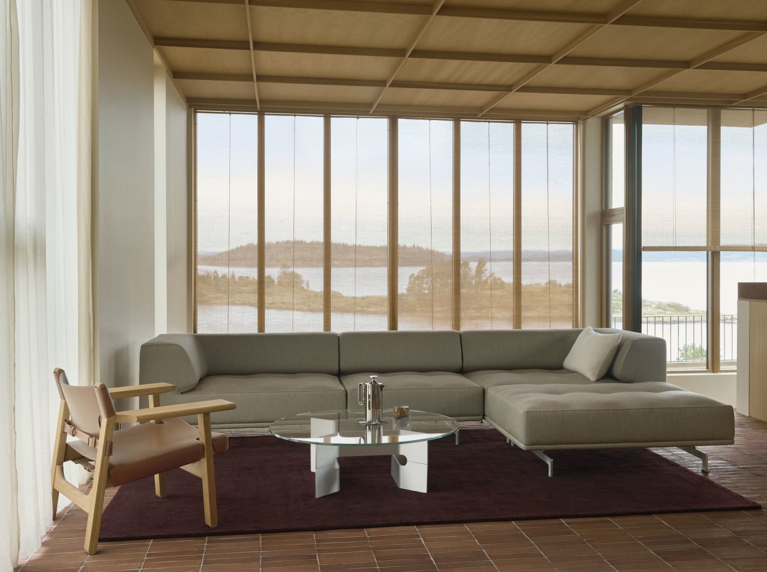 Fredericia JG Coffee Table 6558 sfeerbeeld