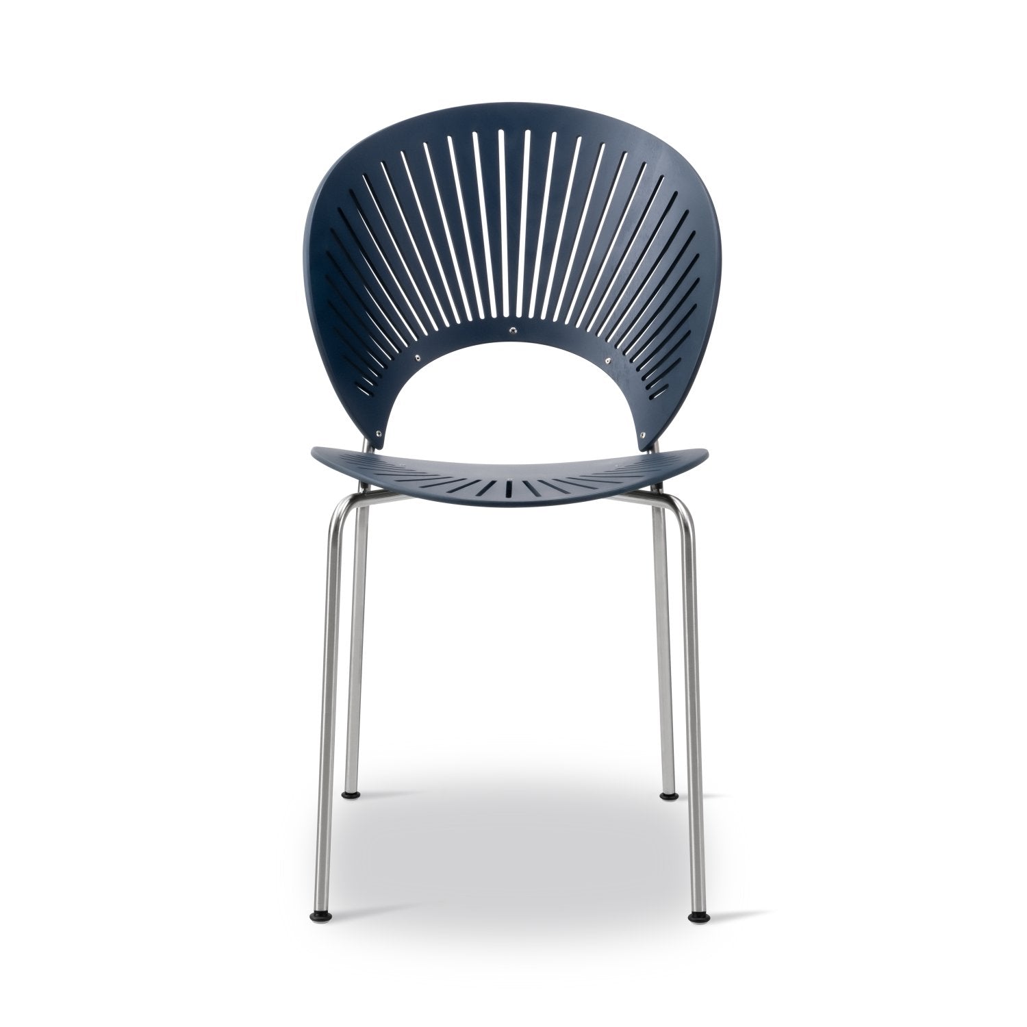 Fredericia Trinidad 3398 - beech nordic blue / chrome