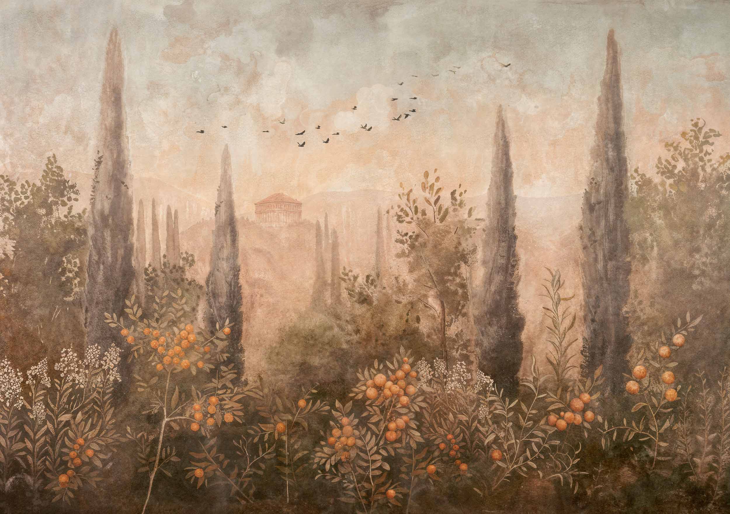 Coordonné behang Frutetto Autumn B00644