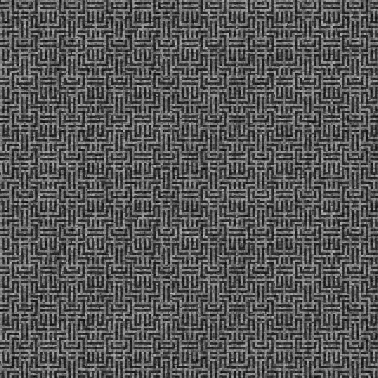 Coordonné behang Geometricum Coal B00627
