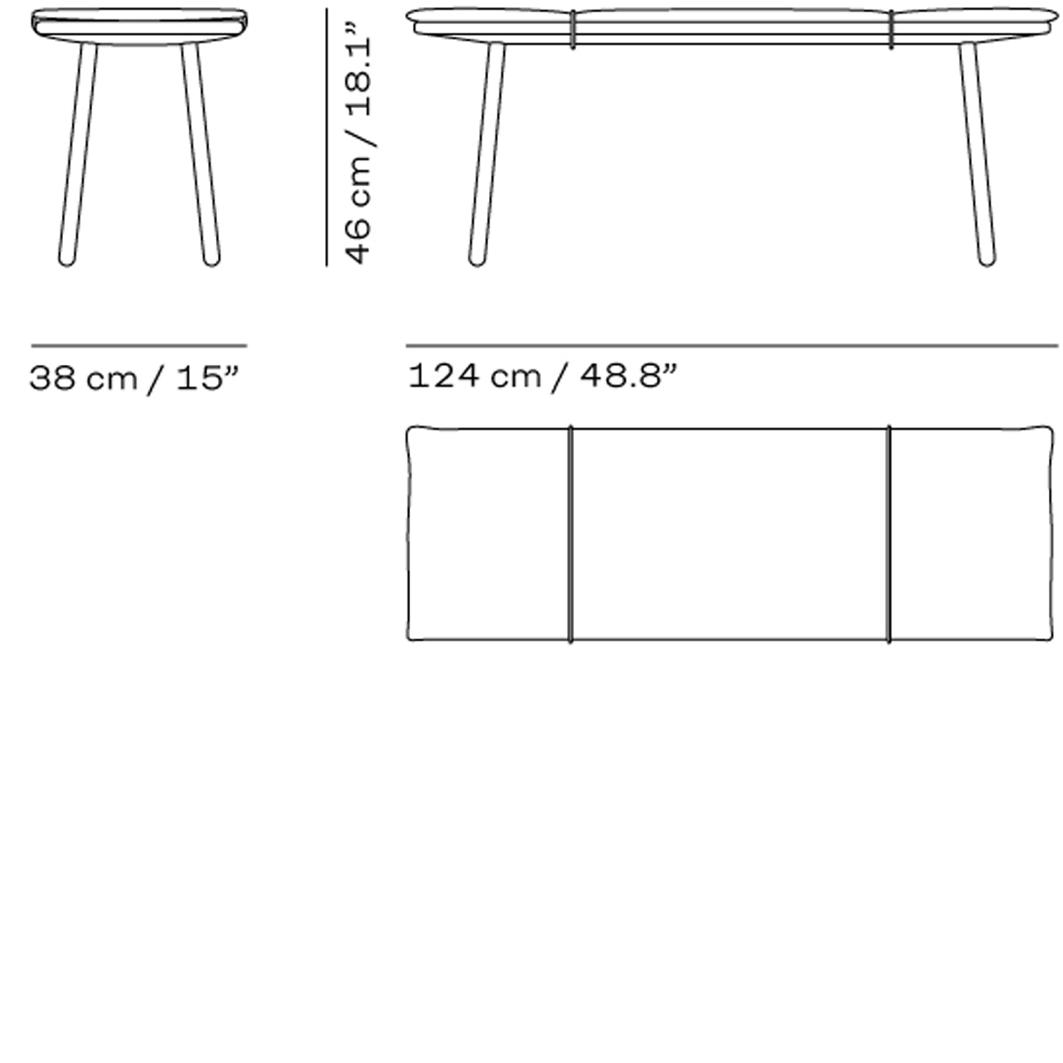 Skagerak by Fritz Hansen Georg bench